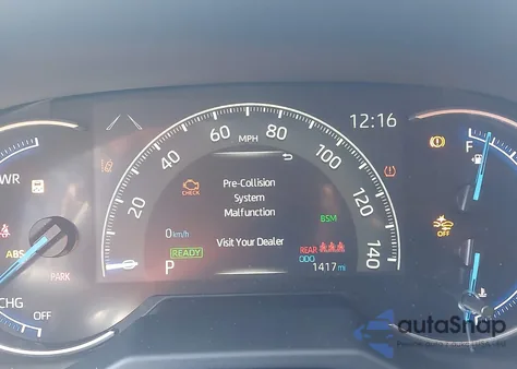 2025 Toyota Rav4 Hybrid Xle from USA, damaged, VIN 4T3RWRFV0SU197943